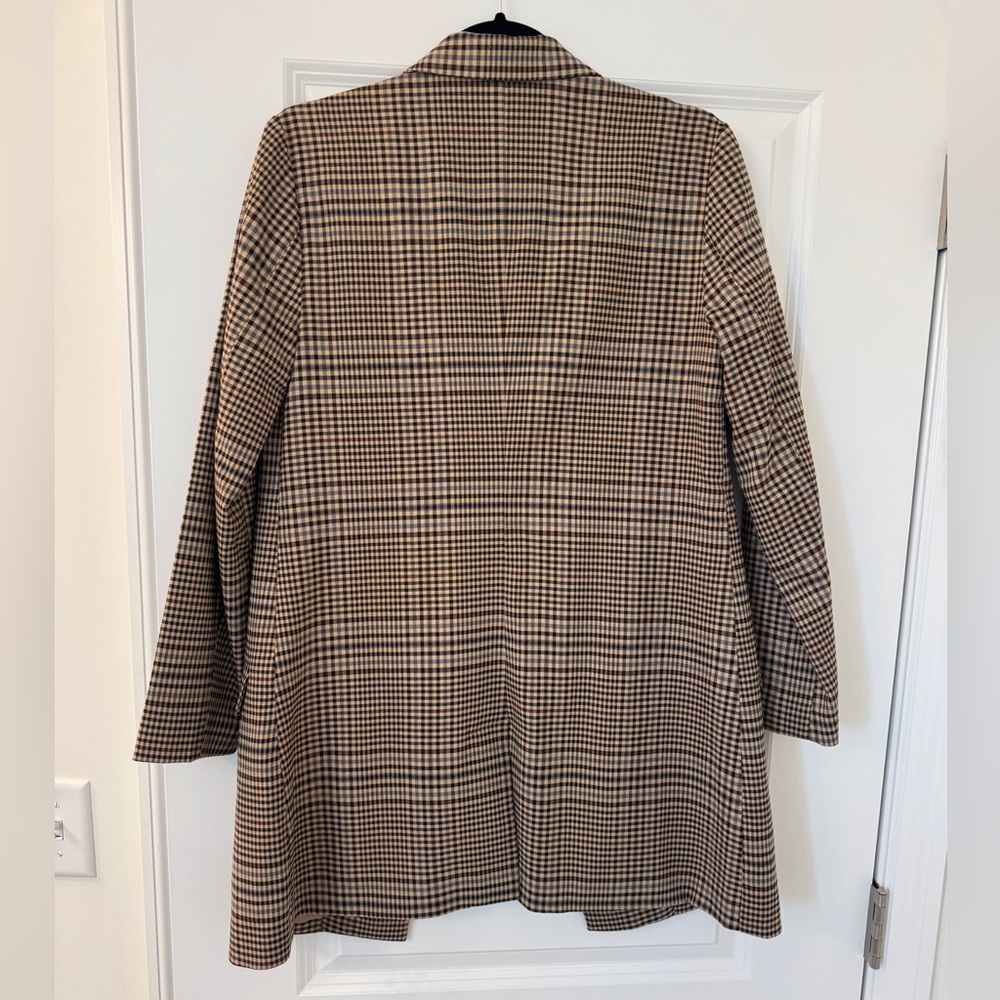 BB Dakota Check This Out Blazer in Brown Size Small - Picture 4 of 6
